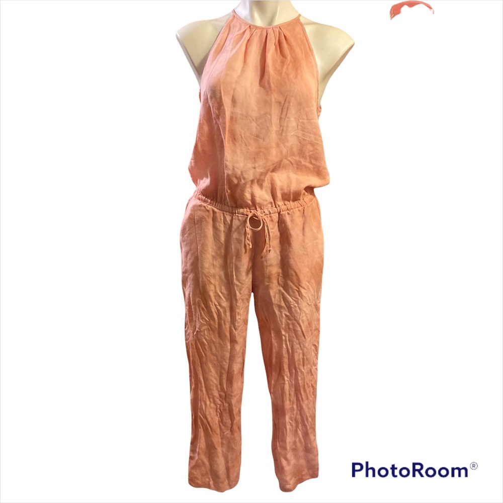 - Anthropologie CLOTH & STONE peach Jumpsuit
